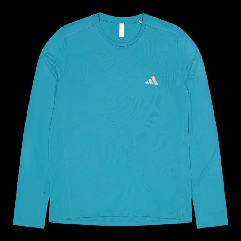 Best adidas Run It Long Sleeve Sweatshirt Arcfus Blå