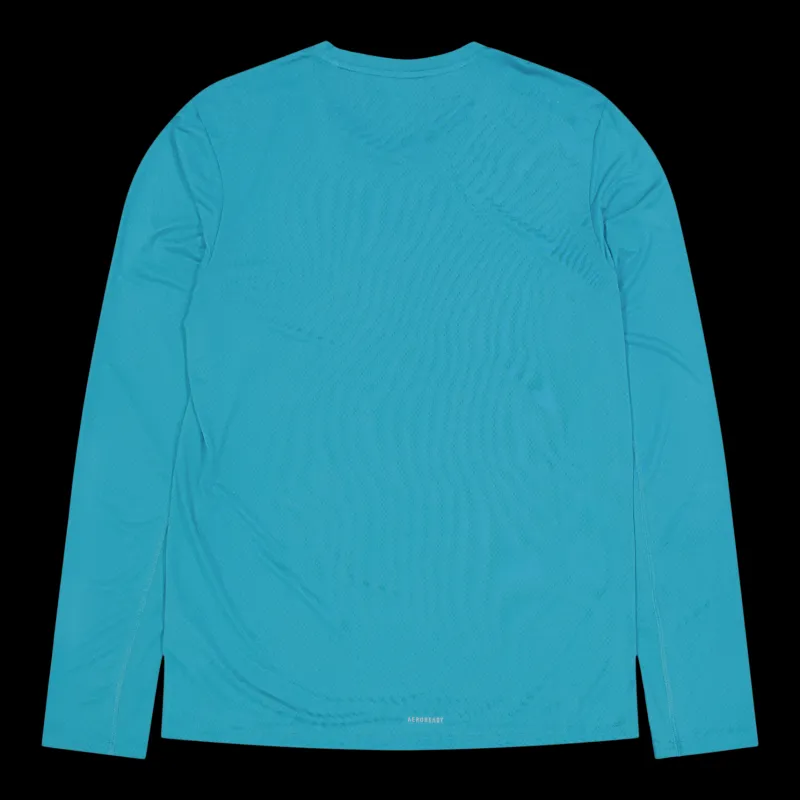 Best adidas Run It Long Sleeve Sweatshirt Arcfus Blå