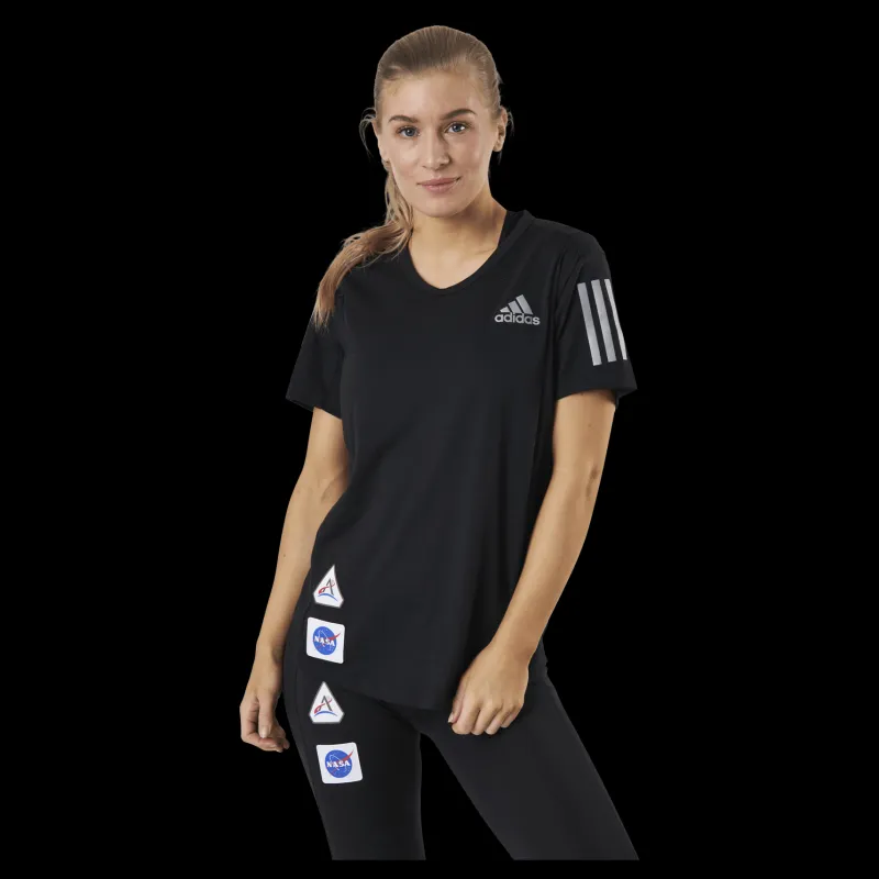 adidas Run It Space Race Tee Soft W Black Svart Online