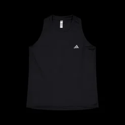 Clearance adidas Run It Tank Top Black Svart