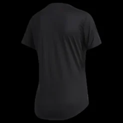 New adidas Run It Tee 3S Black Svart