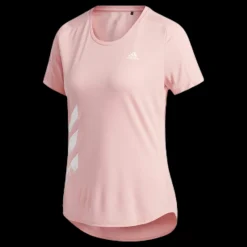 adidas Run It Tee 3S Pink Rosa Outlet