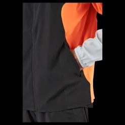 Puma Run Lightweight Jacket Black-ultra Orange Flerfärgad Hot