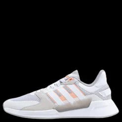 Clearance adidas Run 90s Shoes Cloud White / Cloud White / Glow Pink Grå