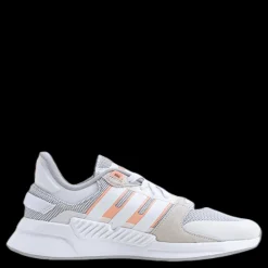 Clearance adidas Run 90s Shoes Cloud White / Cloud White / Glow Pink Grå