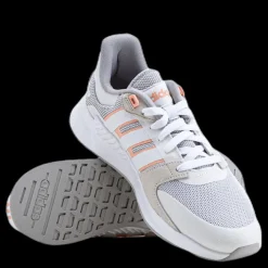 Clearance adidas Run 90s Shoes Cloud White / Cloud White / Glow Pink Grå