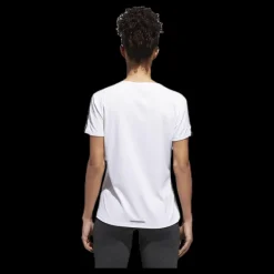 adidas Run 3S Tee W White/Black Vit