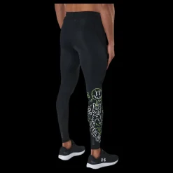 Under Armour Run Ur Face Off Tight Black Svart Hot
