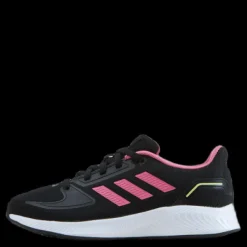 adidas Runfalcon 2.0 Shoes Core Black / Rose Tone / Pulse Yellow Svart New
