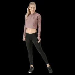 Outlet Nike Running Division Warm Top Crop Beige