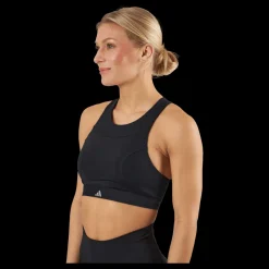 New adidas Running Medium-Support Bra Black Svart