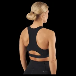 New adidas Running Medium-Support Bra Black Svart