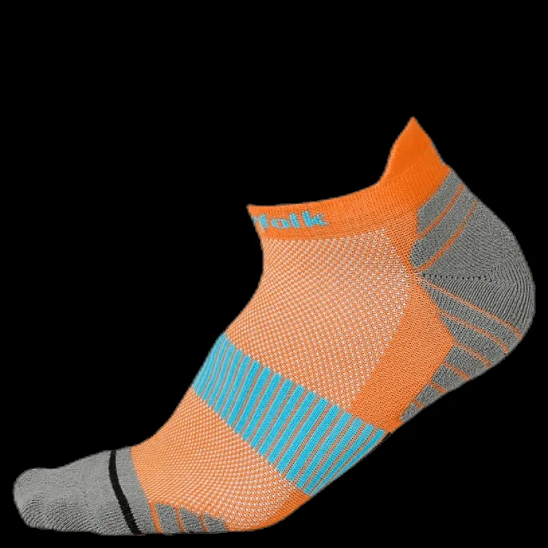 Norfolk Running Socks - Bolt Orange Best