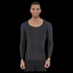 Skins RY400 M Top Long Sleeve Blue Blå Outlet