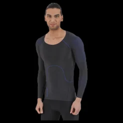 Skins RY400 M Top Long Sleeve Blue Blå Outlet