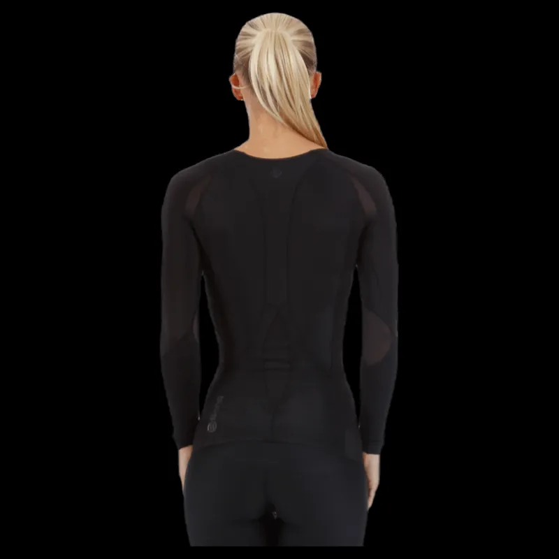 Skins RY400 W Top Long Sleeve Black Svart Best