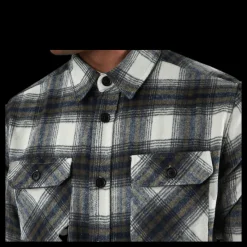 Online FRONTIER Ryder Overshirt Blue Blå