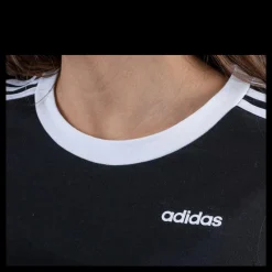 New adidas 3S Essential Boyf T Black Svart