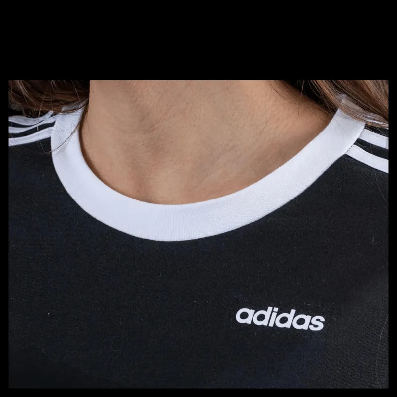New adidas 3S Essential Boyf T Black Svart