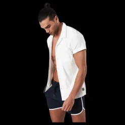 Discount Björn Borg Sacha Resort Shirt White Vit