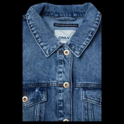 Outlet Only Safe Life Ls Oversze Jcket Blue Blå