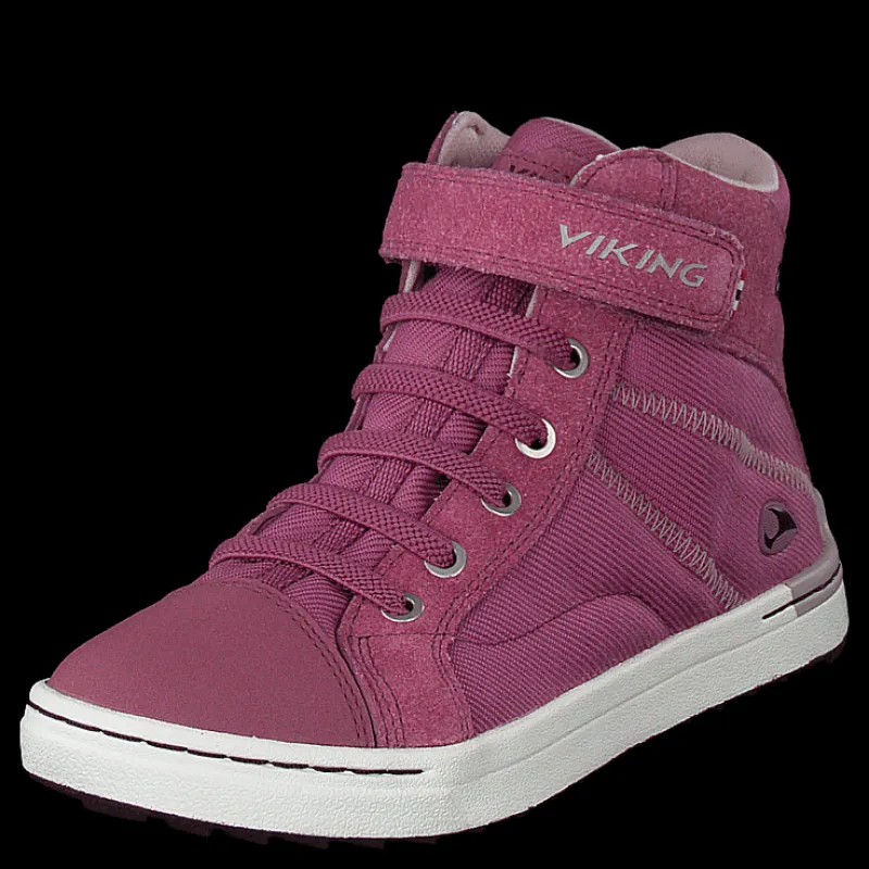 Sale Viking Sagene Mid Gtx Dark Pink/violet