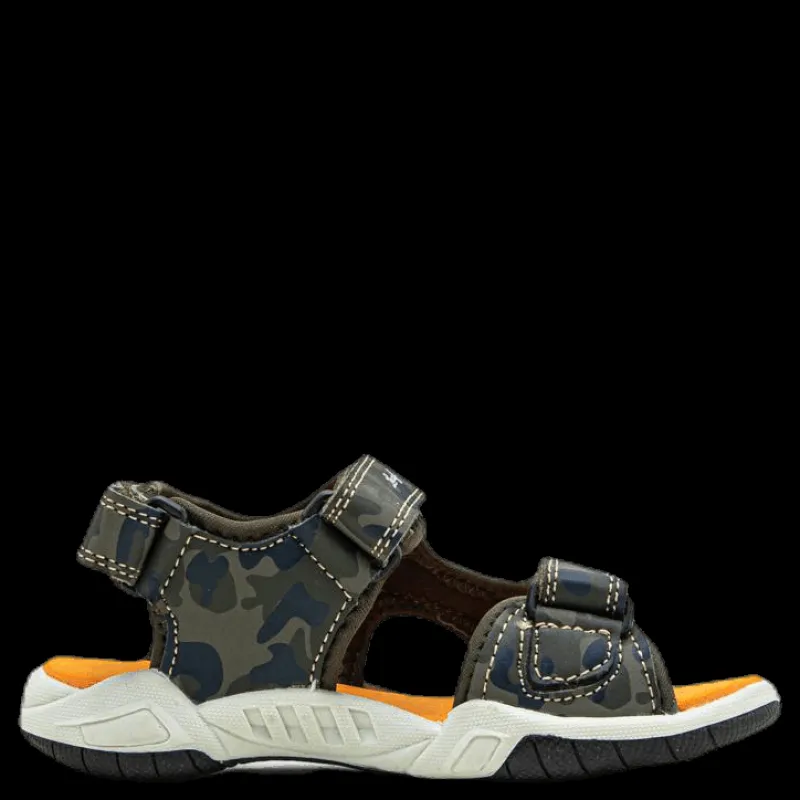 Leaf Saimen Blinking Sandal Orange/Green Orange och Grön Online
