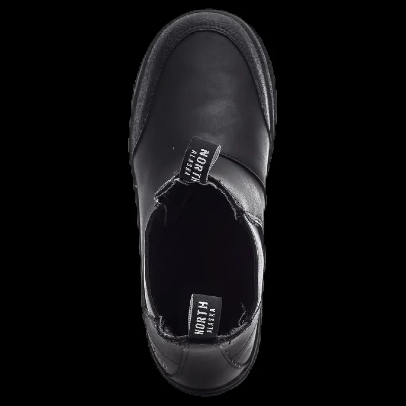 North Saint John Fleece Lined Chelsea Black Svart Clearance