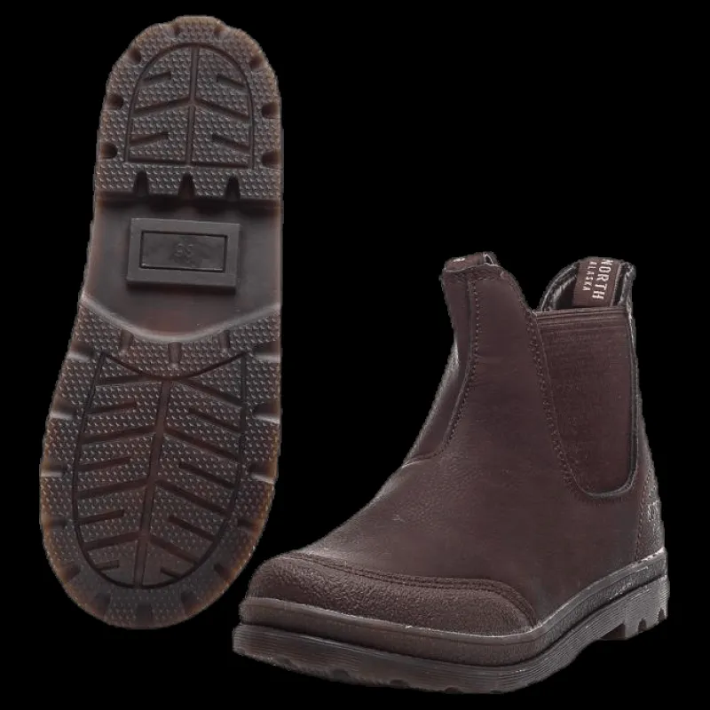 Clearance North Saint John Fleece Lined Chelsea Brown Brun
