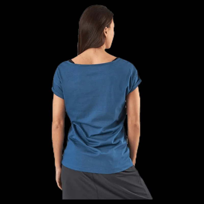 New Jack Wolfskin Salt Sand Sea Tee Blue Blå