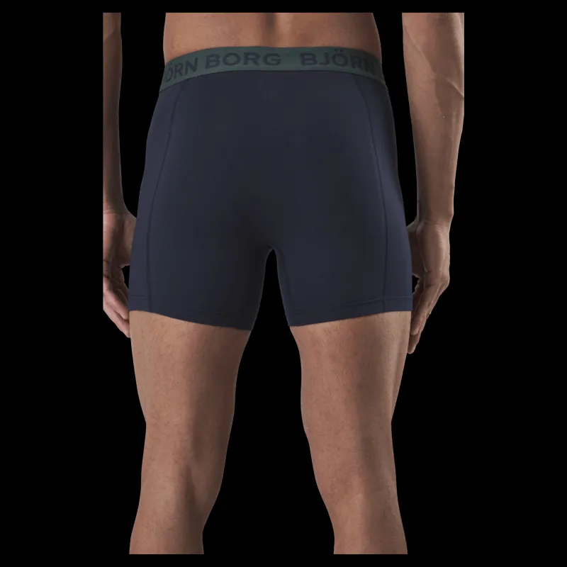 Björn Borg Sammy Flower Grid 3-Pack Blue Blå Outlet