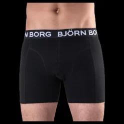 Björn Borg Sammy Geo Flag Shorts 3-pack Green/Black Grön och Svart Outlet