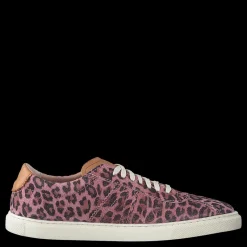 Discount Sneaky Steve Sammy Pink Leopard Röd och Rosa