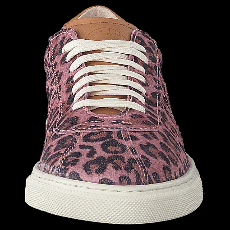 Discount Sneaky Steve Sammy Pink Leopard Röd och Rosa