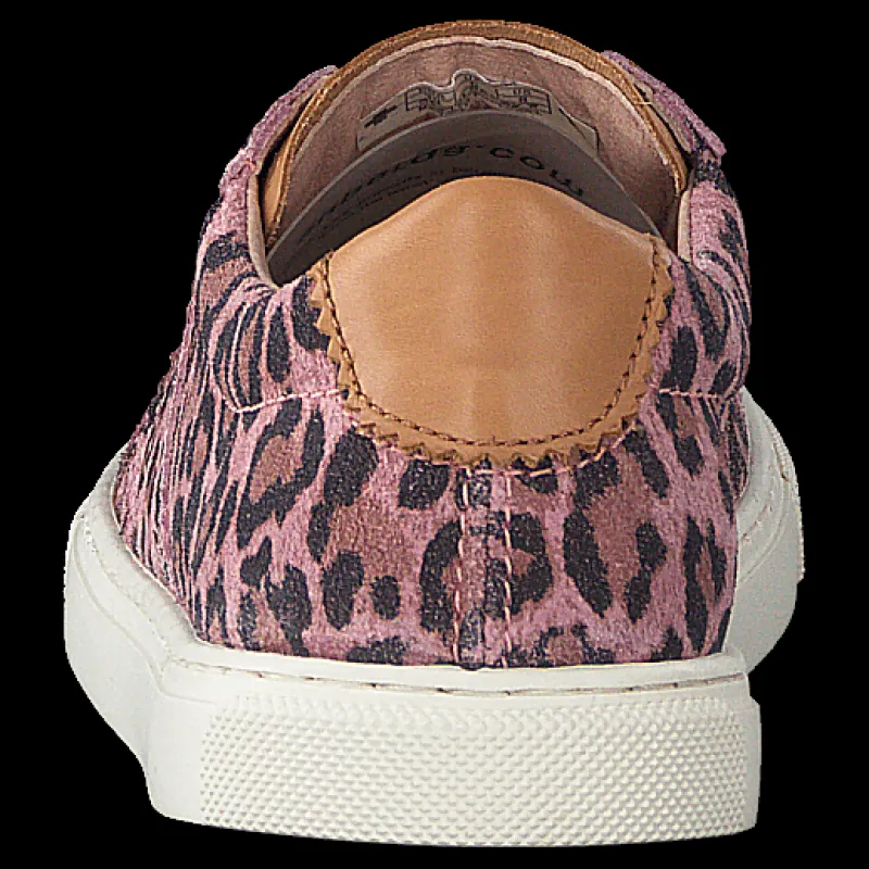 Discount Sneaky Steve Sammy Pink Leopard Röd och Rosa