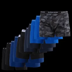 Clearance Björn Borg Sammy Solid Shorts 12-Pack Black Svart