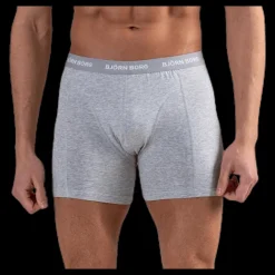 Clearance Björn Borg Sammy Solid Shorts 12-Pack Black Svart