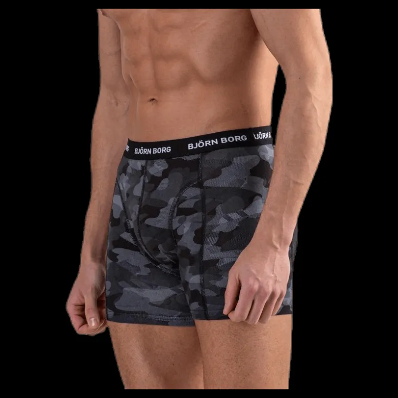 Clearance Björn Borg Sammy Solid Shorts 12-Pack Black Svart