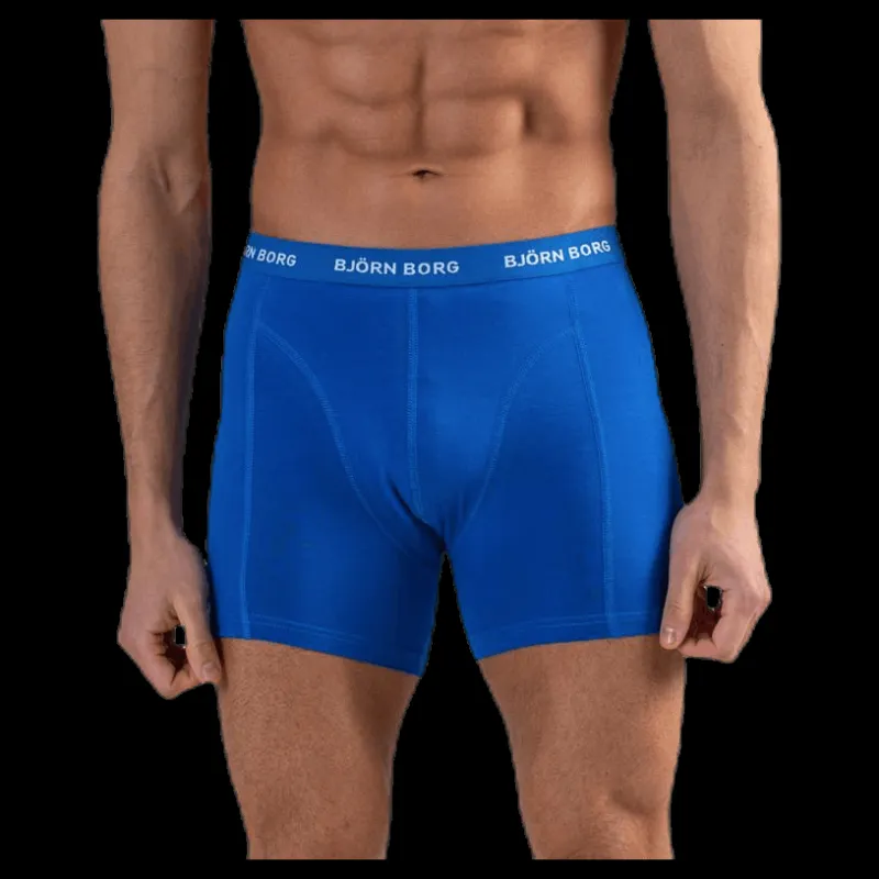 Clearance Björn Borg Sammy Solid Shorts 12-Pack Black Svart