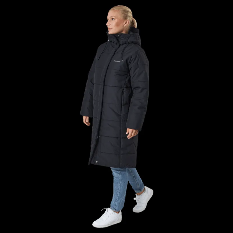 Didriksons Sandra Wns Parka Black Best