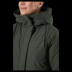 Didriksons Sandra Wns Parka Green Grön New