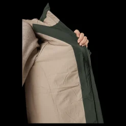 Didriksons Sandra Wns Parka Green Grön New