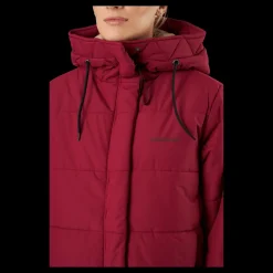 Hot Didriksons Sandra Wns Parka Red Röd