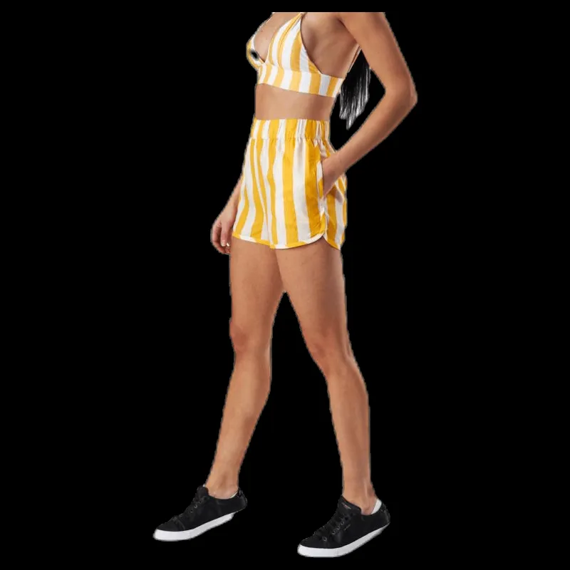 New Dedicated Sandvika Big Stripes Yellow Gul