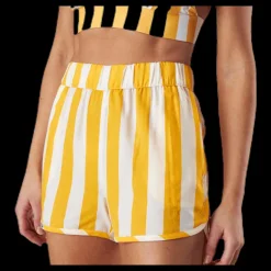 New Dedicated Sandvika Big Stripes Yellow Gul