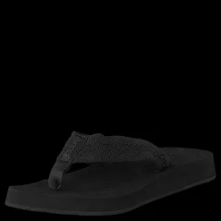 Reef Sandy Black/Black Svart Discount