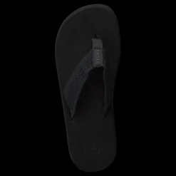 Reef Sandy Black/Black Svart Discount