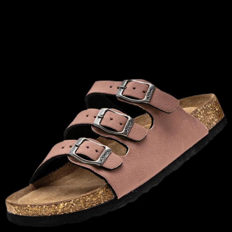 Cruz Santa Cork Sandals Pink Rosa Hot