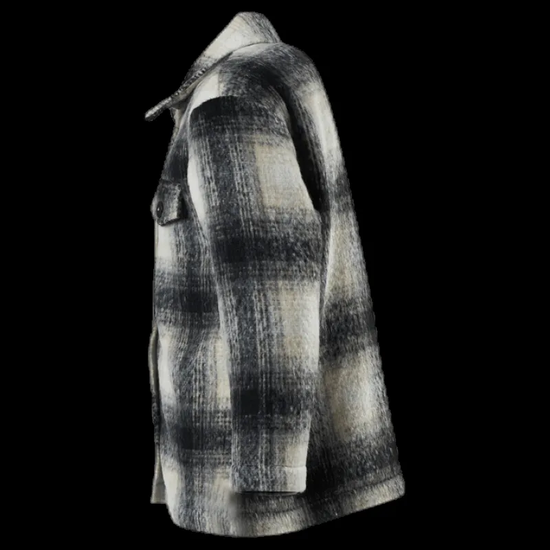 Kids Only Sarah L/S Shacket Jacket Grey Grå