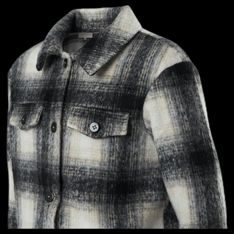 Kids Only Sarah L/S Shacket Jacket Grey Grå